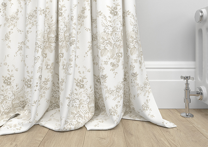 Shabby Chic by Rachel Ashwell Garden Floral, Warm Natural - Made to Measure Curtains - Image 6